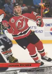 Карточка Stephane Richer/Стефан Рише New Jersey Devils/Нью-Джерси Девилз NHL/НХЛ