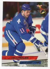 Хоккей Карточка Owen Nolan/Оуэн Нолан (Quebec Nordiques/Квебек Нордикс) NHL, НХЛ