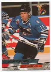 Хоккей Карточка Kelly Kisio/Келли Кисио San Jose Sharks/Сан-Хосе Шаркс НХЛ/NHL