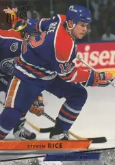 Хоккей; Карточка Steven Rice/Стивен Райс Edmonton Oilers/Эдмонтон Ойлерз НХЛ/NHL