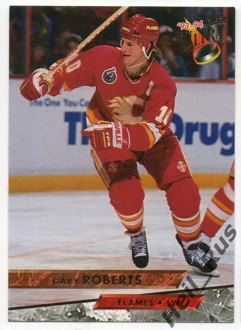 Хоккей Карточка Gary Roberts/Гэри Робертс Calgary Flames/Калгари Флэймз NHL/НХЛ