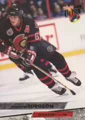 Карточка Sylvain Turgeon/Сильвен Тарджон Ottawa Senators/Оттава Сенаторз НХЛ/NHL