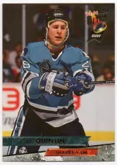 Карточка J.F. Quintin/Жан-Франсуа Квинтен San Jose Sharks/Сан-Хосе Шаркс НХЛ/NHL