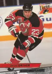 Карточка Bruce Driver/Брюс Драйвер New Jersey Devils / Нью-Джерси Девилз НХЛ/NHL