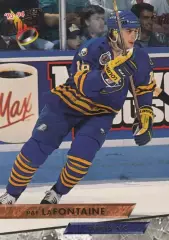 Карточка Pat LaFontaine / Пэт Лафонтейн (Buffalo Sabres/Баффало Сейбрз) НХЛ/NHL
