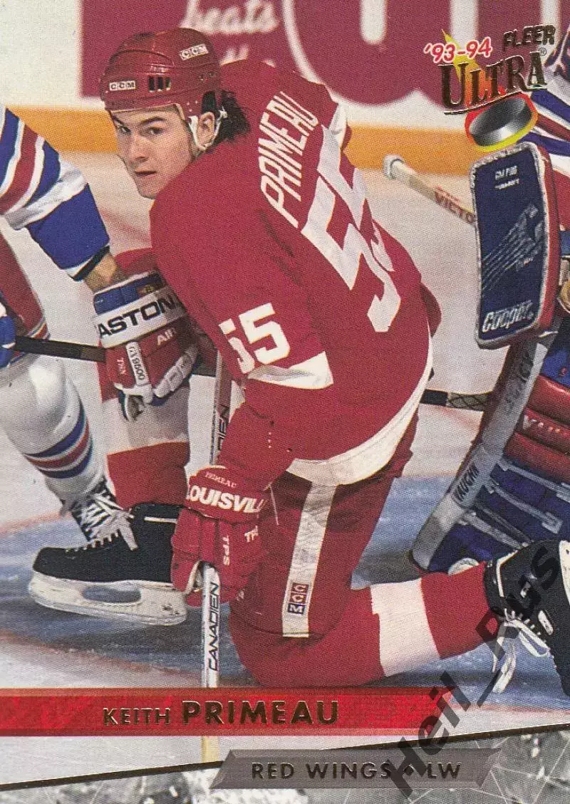 Карточка Keith Primeau/Кит Примо (Detroit Red Wings/Детройт Ред Уингз) НХЛ/NHL