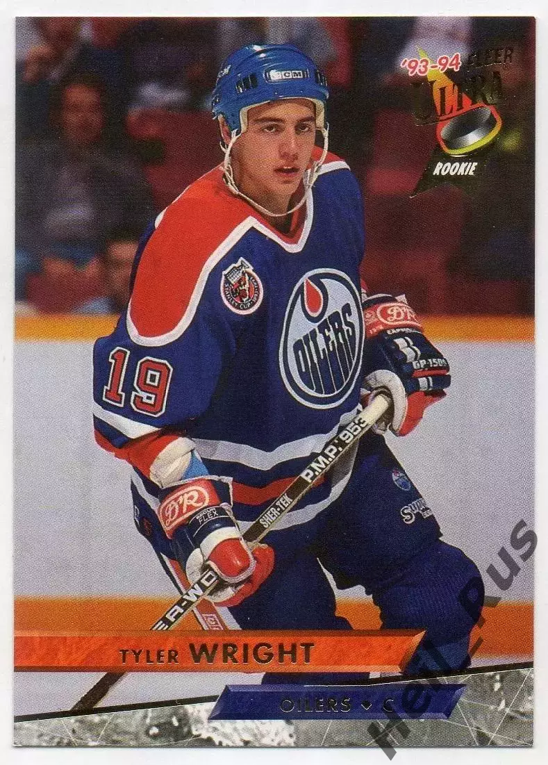 Хоккей Карточка Tyler Wright/Тайлер Райт Edmonton Oilers/Эдмонтон Ойлерз NHL/НХЛ
