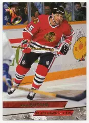 Карточка Rich Sutter/Рич Саттер (Chicago Blackhawks/Чикаго Блэкхокс) НХЛ/NHL