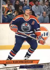 Хоккей. Карточка Kelly Buchberger/Келли Букбергер Oilers/Эдмонтон Ойлерз НХЛ/NHL
