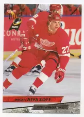 Хоккей. Карточка Micah Aivazoff/Мика Айвазофф Detroit Red Wings/Детройт НХЛ/NHL