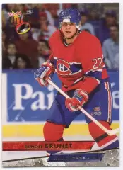 Хоккей. Карточка Benoit Brunet/Бенуа Брюнет Montreal Canadiens/Монреаль НХЛ/NHL