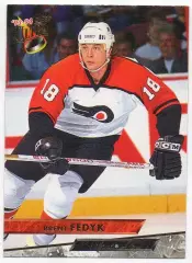 Карточка Brent Fedyk/Брент Федык Philadelphia Flyers/Филадельфия Флайерз НХЛ/NHL