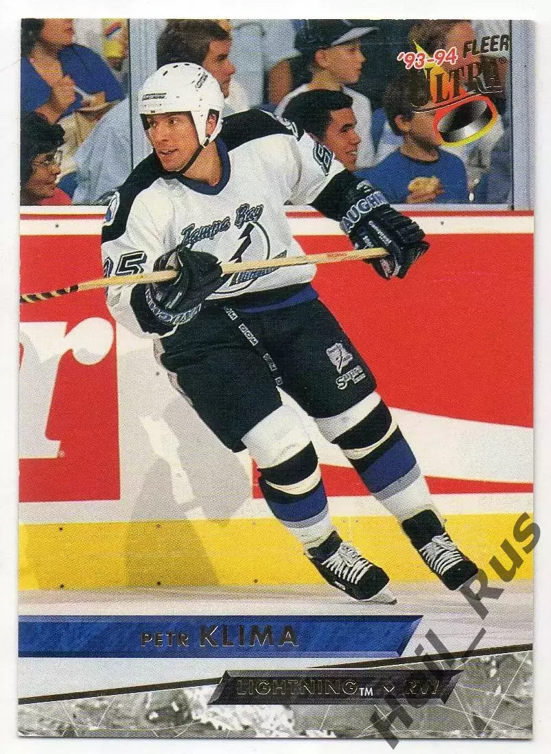 Карточка Petr Klima/Петр Клима (Tampa Bay Lightning/Тампа-Бэй Лайтнинг) НХЛ/NHL