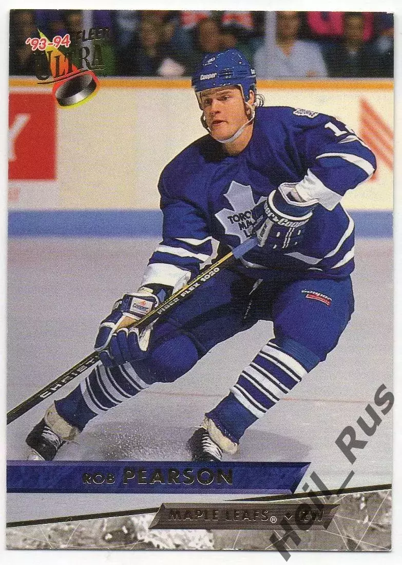 Карточка Rob Pearson/Роб Пирсон (Toronto Maple Leafs/Торонто Мейпл Лифс) НХЛ/NHL