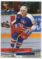 Хоккей. Карточка Jim Campbell/Джим Кэмпбелл (Team USA/США, Нефтехимик) НХЛ/NHL