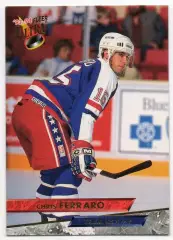 Хоккей. Карточка Chris Ferraro / Крис Ферраро (Team USA/США) НХЛ/NHL 1993/94