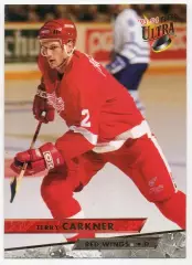 Карточка Terry Carkner/Терри Каркнер Detroit Red Wings/Детройт Ред Уингз НХЛ/NHL