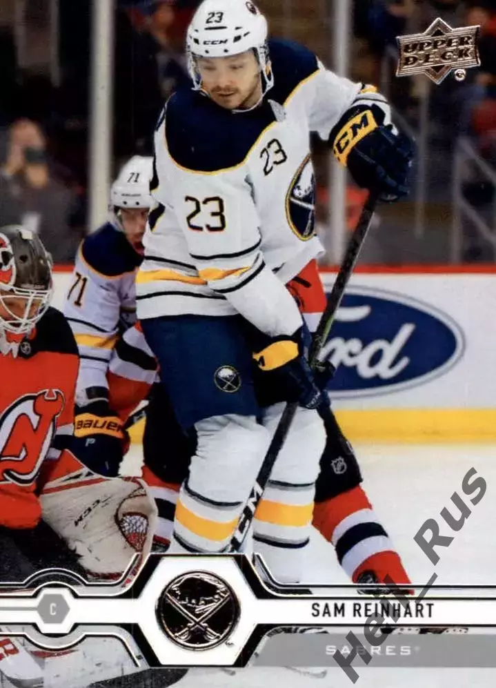 Хоккей Карточка Sam Reinhart/Сэм Райнхарт Buffalo Sabres/Баффало Сейбрз NHL/НХЛ