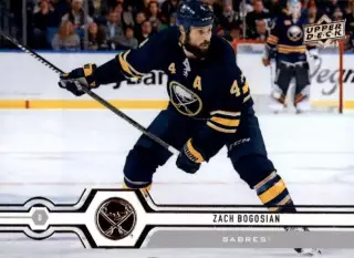 Хоккей. Карточка Zach Bogosian/Зак Богосян Buffalo Sabres/Баффало Сейбрз NHL/НХЛ