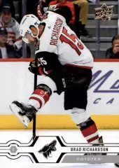 Хоккей. Карточка Brad Richardson/Брэд Ричардсон Arizona Coyotes/Аризона НХЛ/NHL