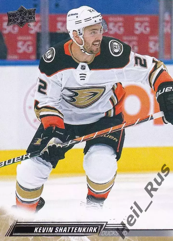 Карточка Kevin Shattenkirk/Кевин Шаттенкирк (Anaheim Ducks/Анахайм Дакс) NHL НХЛ