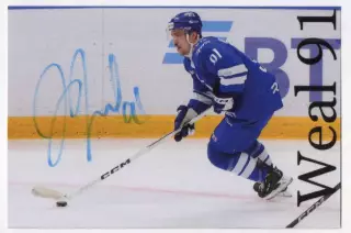 Хоккей. Автограф Джордан Уил (ХК Динамо Москва) КХЛ/KHL