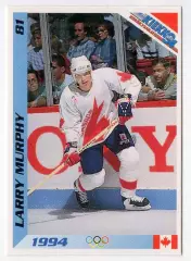 Хоккей. Карточка Larry Murphy/Лэрри Мерфи (Канада, Питтсбург Пингвинз) НХЛ/NHL
