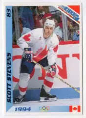 Хоккей. Карточка Scott Stevens/Скотт Стивенс (Канада, Нью-Джерси Девилз) НХЛ/NHL