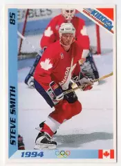 Хоккей. Карточка Steve Smith/Стив Смит (Канада, Чикаго Блэкхокс) НХЛ/NHL 1994