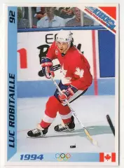 Хоккей. Карточка Luc Robitaille/Люк Робитайл (Канада/Лос-Анджелес Кингз) НХЛ/NHL