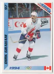 Хоккей. Карточка Dirk Graham/Дирк Грэм (Канада, Чикаго Блэкхокс) НХЛ/NHL 1994