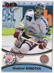 Хоккей. Карточка Vladimir Sobotka/Владимир Соботка Славия Прага/Авангард КХЛ/KHL