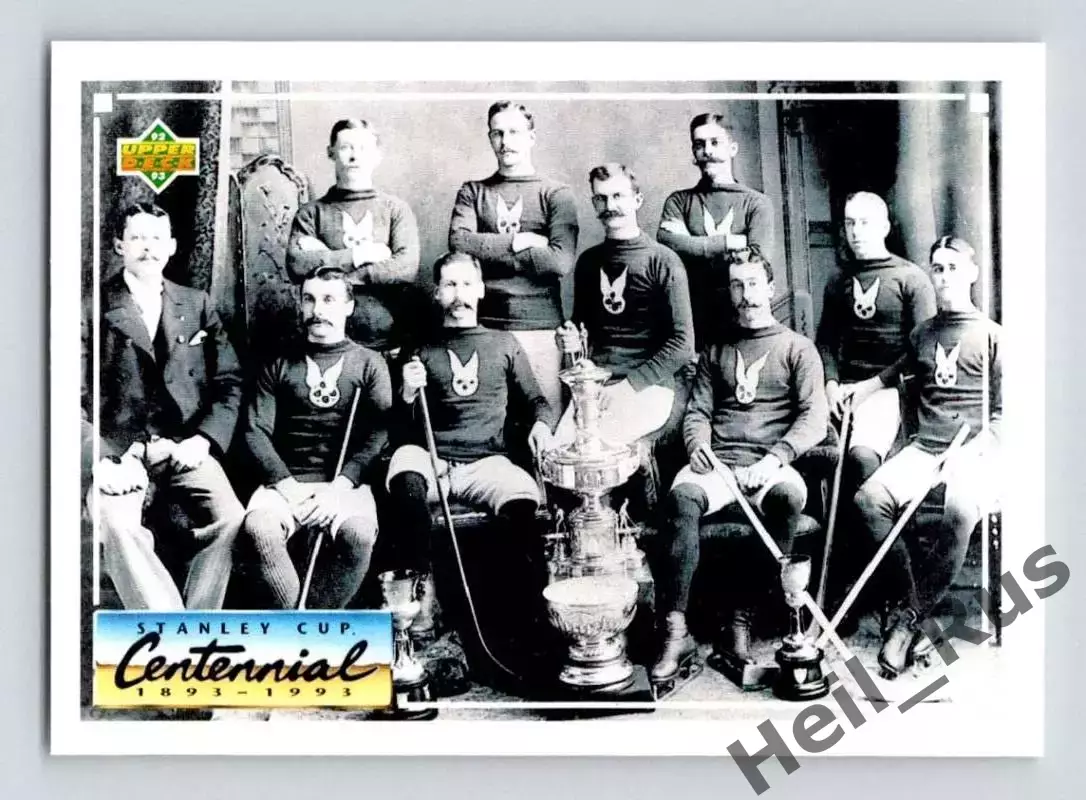 Хоккей. Карточка Stanley Cup Centennial/Столетие Кубок Стэнли 1992-1993 НХЛ/NHL