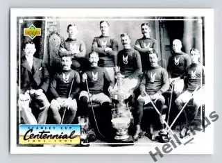 Хоккей. Карточка Stanley Cup Centennial/Столетие Кубок Стэнли 1992-1993 НХЛ/NHL