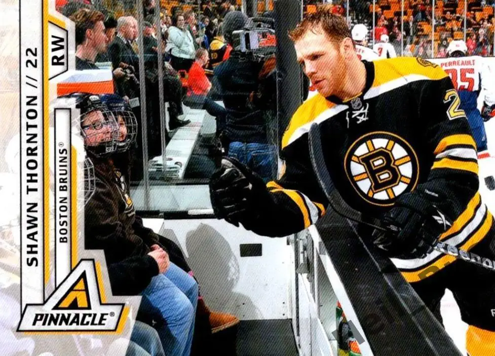 Хоккей. Карточка Shawn Thornton/Шон Торнтон Boston Bruins/Бостон Брюинз НХЛ/NHL