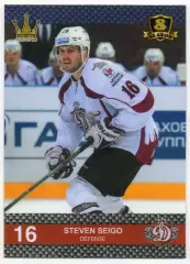 Хоккей. Карточка Стивен Сейго (Динамо Рига, Канада) КХЛ/KHL 8 сезон 2015/16