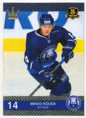 Хоккей. Карточка Микко Коуса Медвешчак Загреб, Финляндия КХЛ/KHL 8 сезон 2015/16