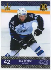 Хоккей. Карточка Дэн Секстон (Нефтехимик Нижнекамск) КХЛ/KHL 8 сезон 2015/16