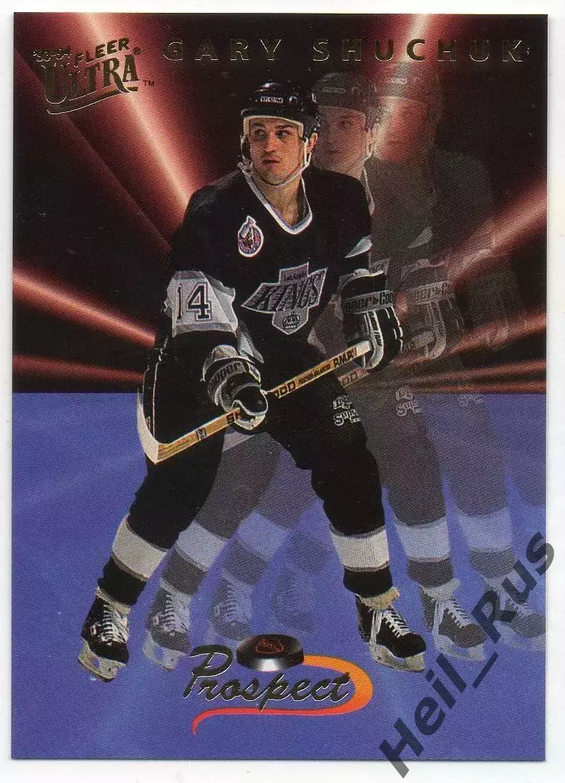 Карточка Gary Shuchuk/Гэри Шучак (Los Angeles Kings/Лос-Анджелес Кингз) НХЛ/NHL
