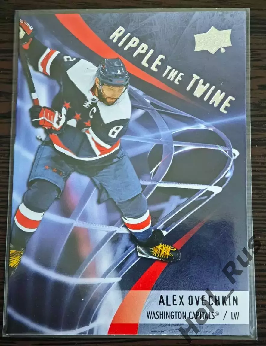 Хоккей Карточка Александр Овечкин Вашингтон Кэпиталз, Динамо Москва НХЛ/NHL, КХЛ
