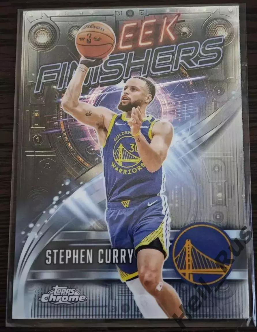 Баскетбол. Карточка Stephen Curry / Стефен Карри (Голден Стэйт Уорриорз) NBA/НБА