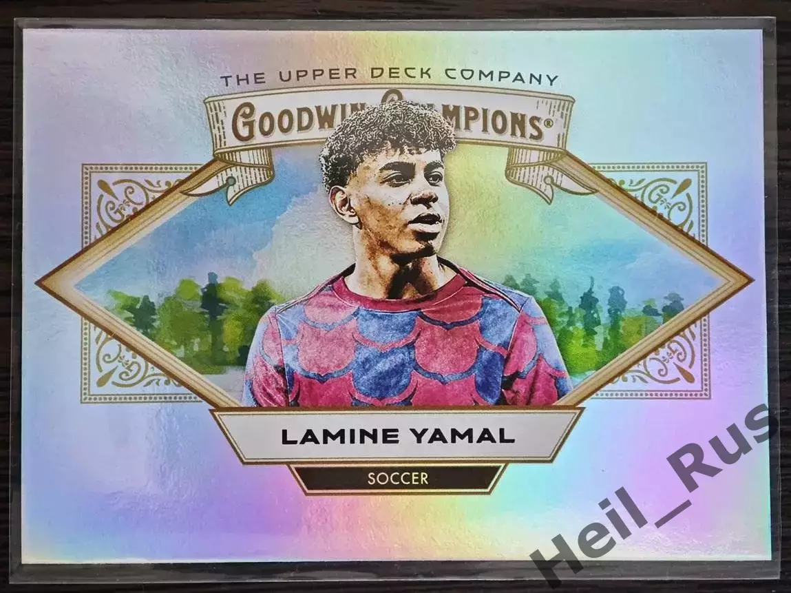Футбол. Карточка Lamine Yamal/Ламин Ямаль (Испания, Барселона) Upper Deck 2025
