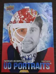 Карточка Сергей Бобровский Флорида Пантерз/СКА/Металлург Новокузнецк NHL/НХЛ/КХЛ
