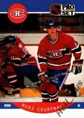 Хоккей Карточка Russ Courtnall/Расс Куртнолл Montreal Canadiens/Монреаль NHL-НХЛ