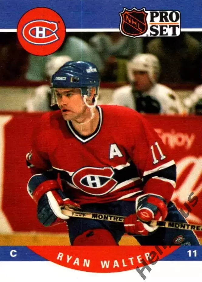 Карточка Ryan Walter/Райан Уолтер Montreal Canadiens/Монреаль Канадиенс НХЛ/NHL