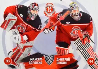 Карточка Максим Дорожко/Дмитрий Шикин Витязь Московская область КХЛ/KHL 2024/25