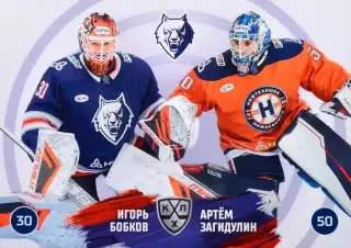 Карточка Игорь Бобков/Артем Загидулин (Нефтехимик Нижнекамск) КХЛ/KHL 2024/25