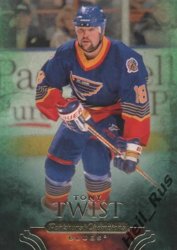 Хоккей. Карточка Tony Twist/Тони Твист (St. Louis Blues/Сент-Луис Блюз) НХЛ/NHL