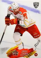 Хоккей. Карточка Тайлер Граовац (Куньлунь Ред Стар Пекин) КХЛ/KHL 2024/25 SeReal