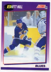 Хоккей. Карточка Brett Hull/Бретт Халл (St. Louis Blues/Сент-Луис Блюз) НХЛ, NHL
